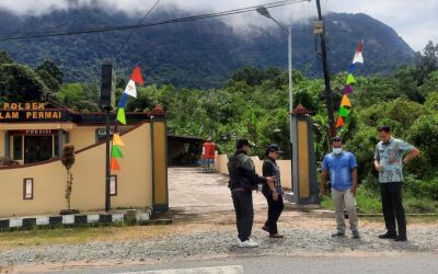 Peninjauan Lokasi Pemasangan SR Dana DAK 2022 di Desa Kebong dan sekitarnya