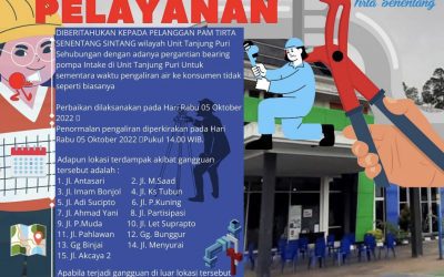 Perbaikan Bearing pompa Intake di Unit Tanjung Puri