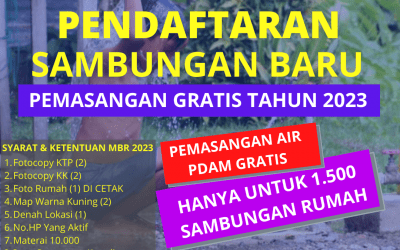 Persyaratan pemasangan sambungan gratis
