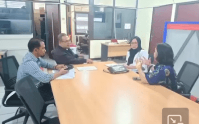 Direktur Perumdam Tirta Senentang Bekunjung ke Balai (WSKI) dan Balai (PPW)