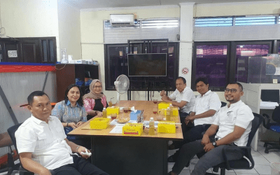 Direktur Perumdam Tirta Senentang Sintang Berkoordinasi untuk melengkapi persyaratan pembangunan SPAM IKK Binjai Hulu yang akan segera dilelang TA 2023
