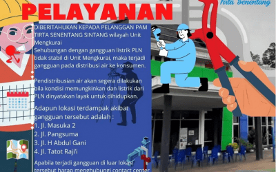 Pendistribusian Unit Mengkurai dIhentikan dikarenakan listrik PLN tidak stabil