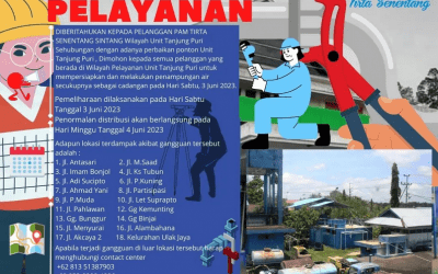 Perbaikan ponton Unit Tanjung Puri, 31 Mei 2023