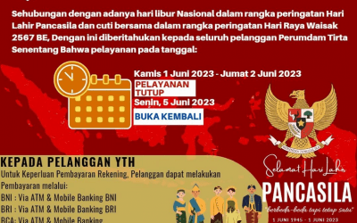 Peringatan Hari Lahir Pacasila dan Cuti Bersama, 1 Juni 2023 – 2 Juni 2023