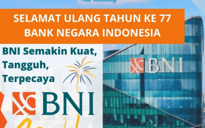 SELAMAT ULANG TAHUN KE 77 BANK NEGARA INDONESIA