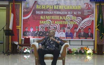 Resepsi Kenegaraan Dalam Rangka HUT ke-79