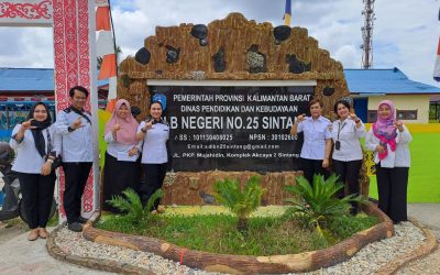 Perumdam Air Minum Tirta Senentang Menjalin Kerja Sama Dengang SDLB Negeri No.25 Sintang