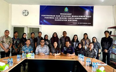 WORKSHOP PENYUSUNAN DAN EVALUASI MANAJEMEN ASET DI PERUMDAM TIRTA SENENTANG
