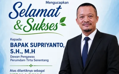 Selamat dan Sukses Bapak Supriyanto, S.H., M.H