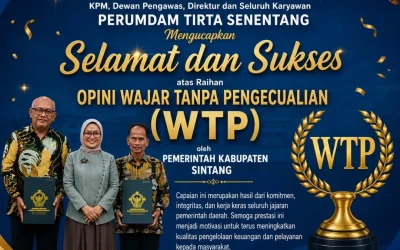 Selamat dan Sukses Atas Raihan Opini Wajar Tanpa Pengecualian (WTP)