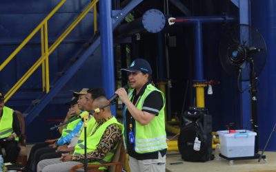 Pengoperasional Perdana Perumdam Tirta Senentang Unit Binjai