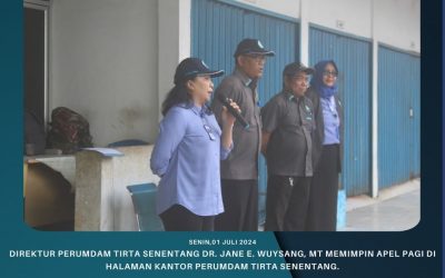 APEL PAGI PERUMDAM TIRTA SENENTANG 01 JUli 2024
