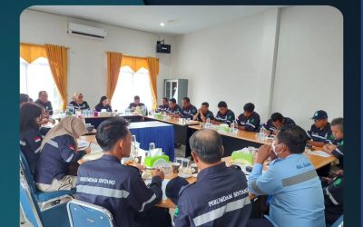 Rapat Bulanan Manajemen Beserta Kepala Unit dan Kasie-Kasie di Lingkungan Perumdam Tirta Senentang